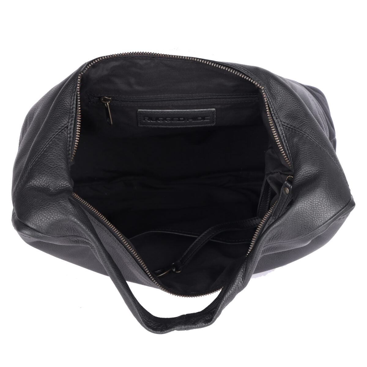 Hazelbrook Leather Shoulder Bag Black