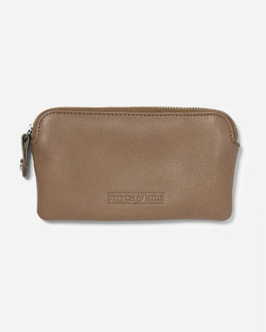Lucy Leather Pouch Oak