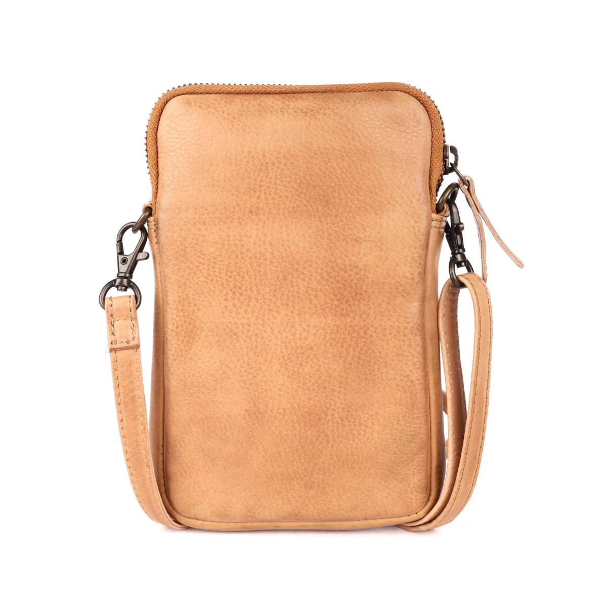 Rosebery Leather Crossbody Bag Sand