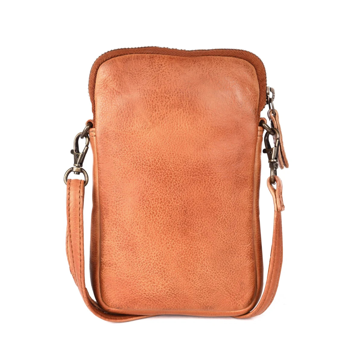 Rosebery Leather Crossbody Bag Cognac