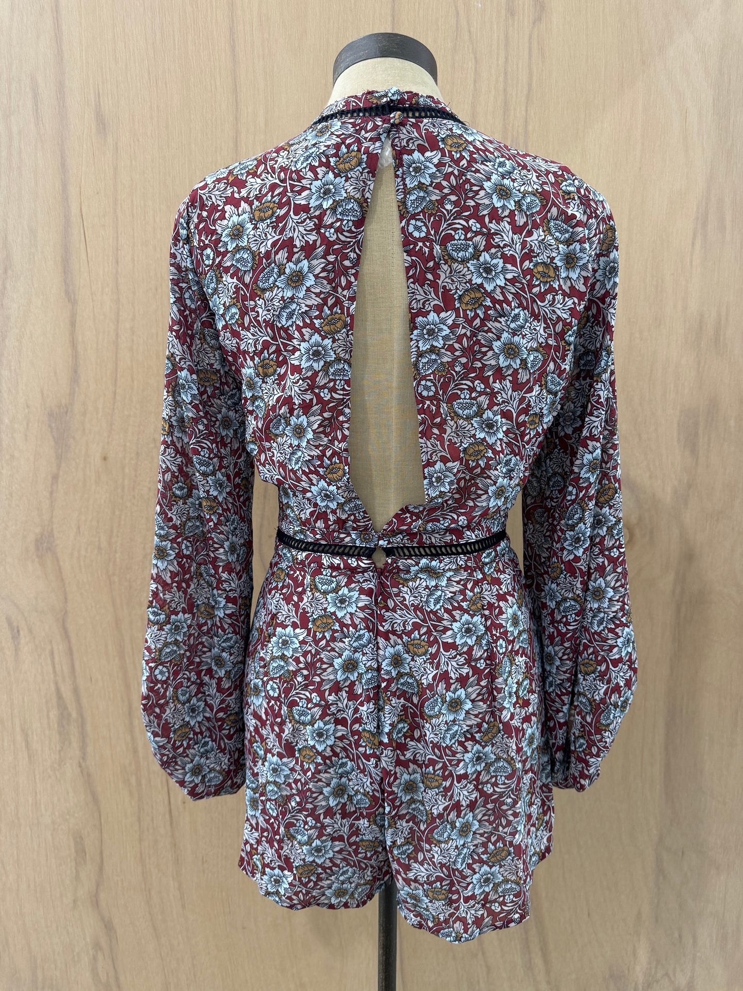 Seven Wonders Wild Floral Playsuit