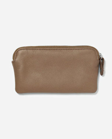Lucy Leather Pouch Oak