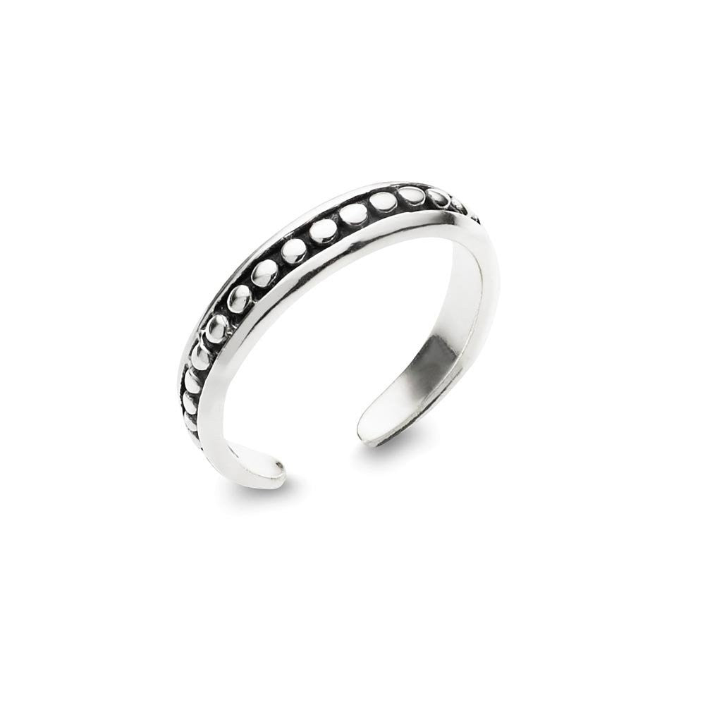 Sterling Silver Gypsy Band Toe Ring